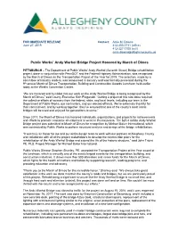 Public Works' Andy Warhol Bridge Project Honored by March of Dimes