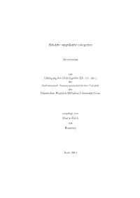 Relative Singularity Categories
