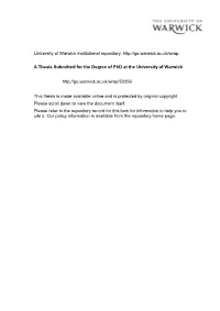 University of Warwick Institutional Repository