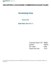 4Licensing Corp