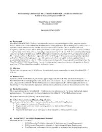FDA) - Blinkid PDF417 B2B Annual License Maintenance Center for Tobacco Programs (FDA/CTP