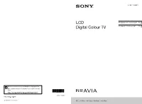 LCD Digital Colour TV