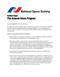 The Artemis Moon Program