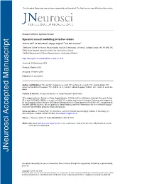 Dynamic Causal Modelling of Active Vision