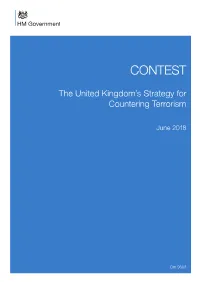 Strategy for Countering Terrorism