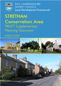 STRETHAM Conservation Area DRAFT Supplementary Planning Document MARCH 2009 1 Introduction