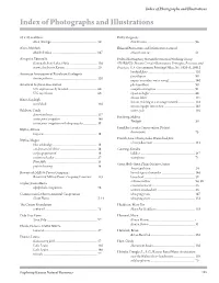 Index of Photographs and Illustrations Index of Photographs and Illustrations