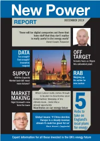 Rab Supply Market Making Off Target Data