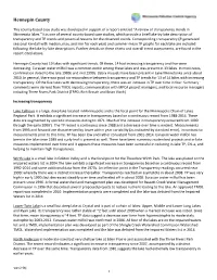 A Review of Secchi Transparency Trends in Minnesota Lakes
