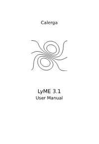 Lyme User Manual ©1999-2008, Calerga Sàrl