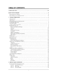 Sharps Creek Watershed Analysis