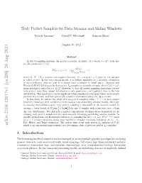 Truly Perfect Samplers for Data Streams and Sliding Windows