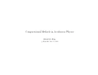 Computational Methods in Accelerator Physics