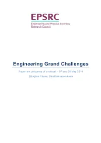 Engineering Grand Challenges