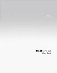 For Ipad® User Guide