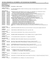 Section Ii Geographical List Members / Liste Géographique Des Membres 1
