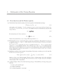 Chapter 3: Mathematics of the Poisson Equations