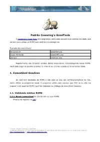 Padrão Cowering's Goodtools 1. Executável Goodxxx