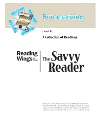 A Collection of Readings