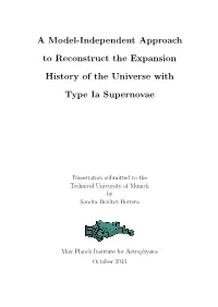A Model-Independent Approach to Reconstruct the Expansion History of the Universe with Type Ia Supernovae