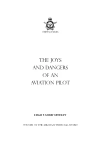 The Joys and Dangers of an Aviation Pilot