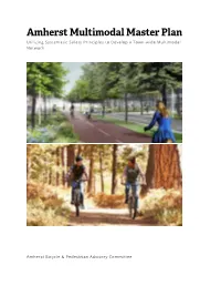 Amherst Multimodal Master Plan Utilizing Systematic Safety Principles to Develop a Town-Wide Multimodal Network