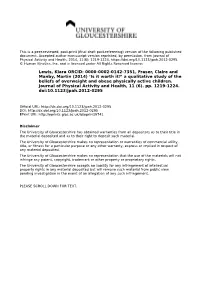 'Is It Worth It?' a Qualitative Study of the Beliefs of Overweight and Obese