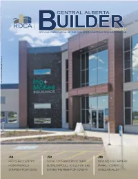 RDCA CENTRAL ALBERTA BUILDER 2020/2021 Central Alberta