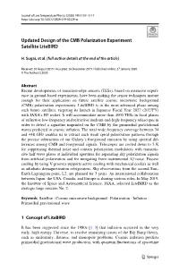 Updated Design of the CMB Polarization Experiment Satellite Litebird
