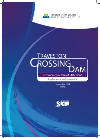 Crossing Dam Environmental Impact Statement I Mplementation Framework