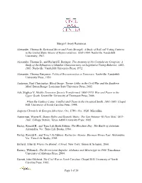 Of 24 Sturgis Library Resources Alexander, Thomas B. Sectional