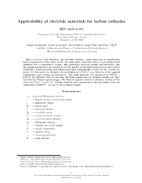Applicability of Electride Materials for Hollow Cathodes