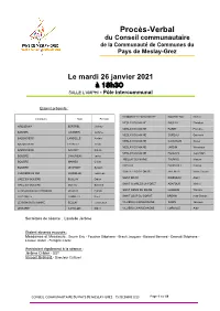 Procès Verbal Conseil Du 26 Janvier 2021.Pdf