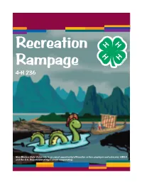 Recreation Rampage 4-H 236