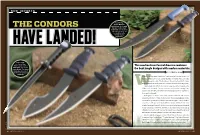 The Condors and Bottom, the Combat Machete