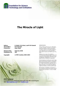 The Miracle of Light