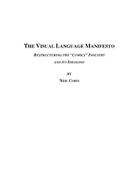 The Visual Language Manifesto