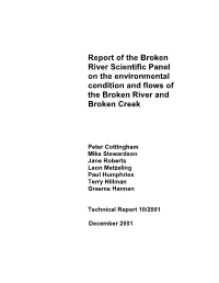 Broken Creek Flow Study
