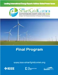 Final Program (Pdf)