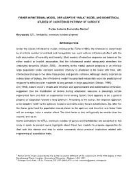 Fisher Infinitesimal Model, Orr Adaptive “Walk” Model and Biometrical Studies of Carotenoid Pathway of Carrots1