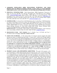 Assessing Population Sizes, Biological Potential and Mass