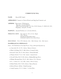 Curriculum Vita