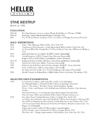 STINE BIDSTRUP Danish (B