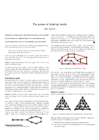 The Power of Shaking Hands