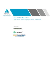 THE UNINVITED GUEST a Browser Hijacking Experience, Dissected
