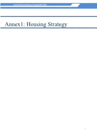 Annex1: Housing Strategy