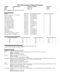 FCC EEO Combined Public File Report