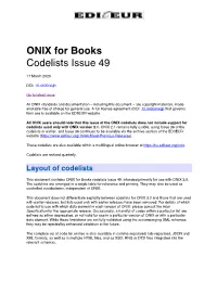 ONIX for Books Codelists Issue 49