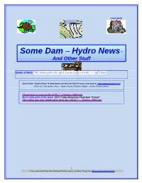 Some Dam – Hydro Newstm