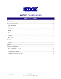 System Requirements